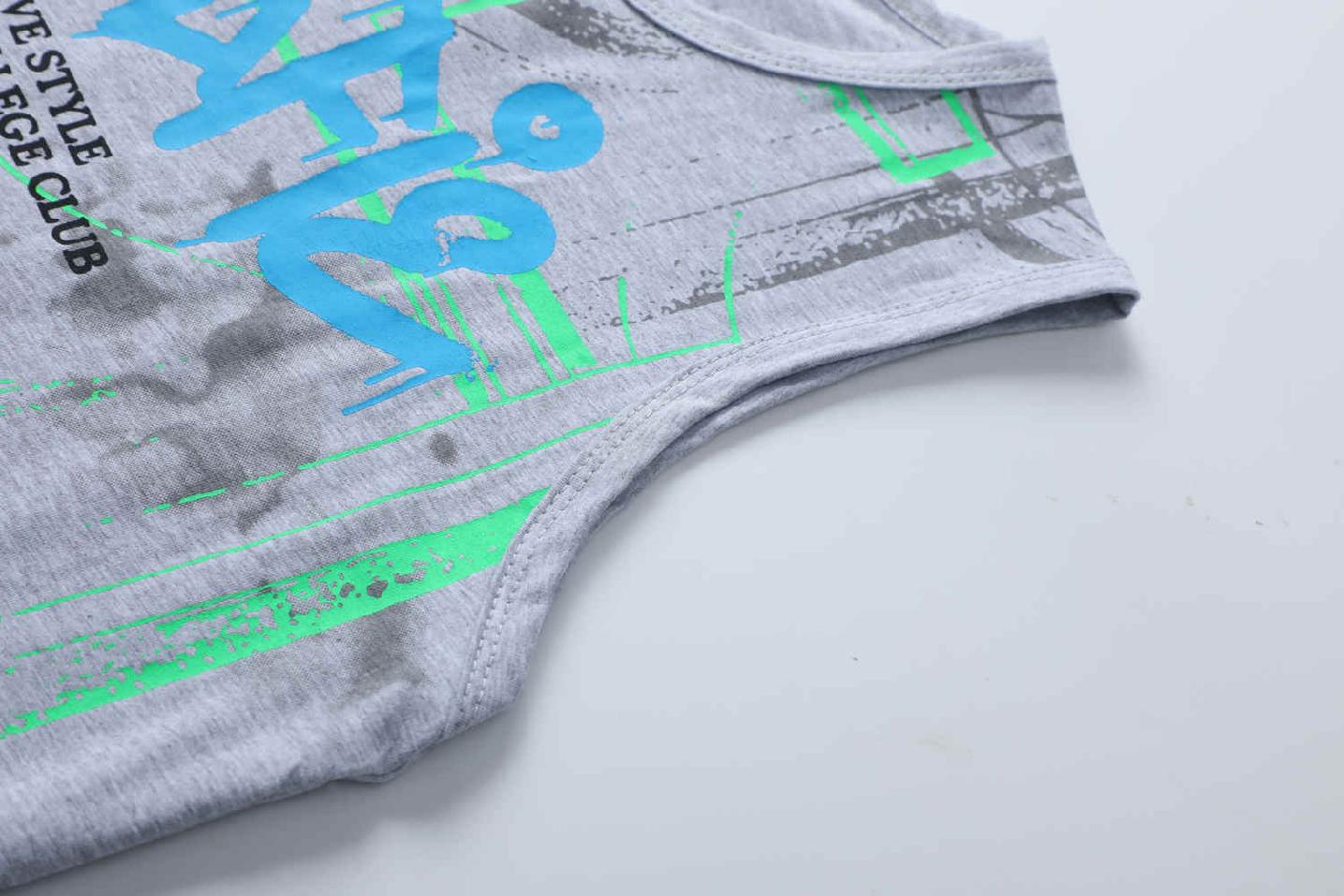 Chlapecké tílko Kugo DC9393 šedé